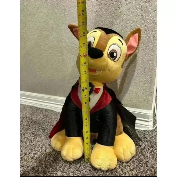 Halloween Nickelodeon Paw Patrol Chase Gemmy 22 in Jumbo Vampire Plush - Picture 5 of 5